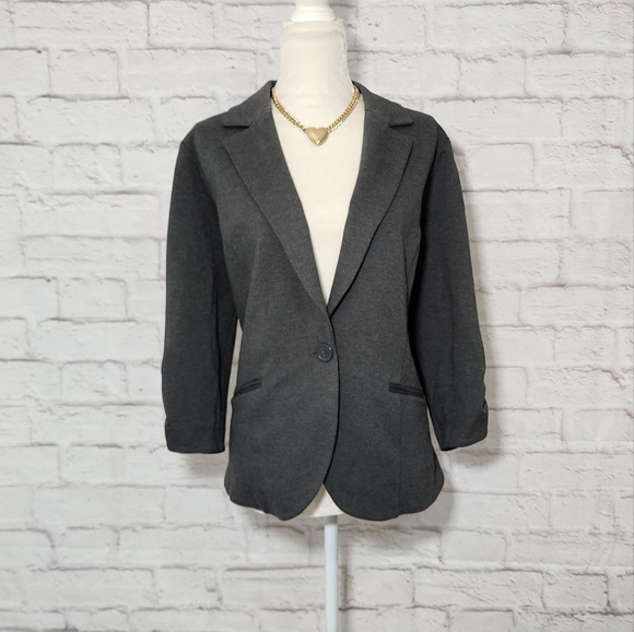 Torrid Studio Ponte Tailored Fit Blazer Size 2 Plus Size - Picture 5 of 8